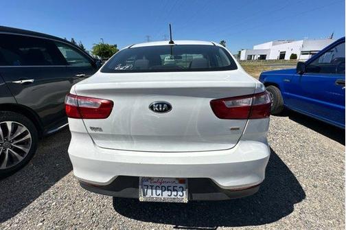 Clear White 2017 Kia Rio LX