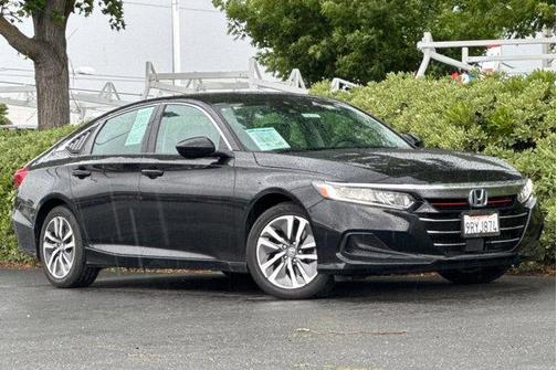 Black 2021 Honda Accord Hybrid Base