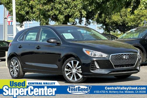 Black Noir Pearl 2020 Hyundai Elantra GT Base