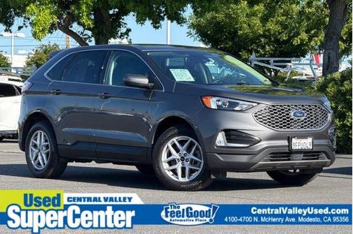 Gray Metallic 2023 Ford Edge SEL