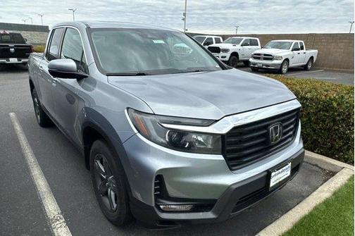 Silver 2023 Honda Ridgeline RTL