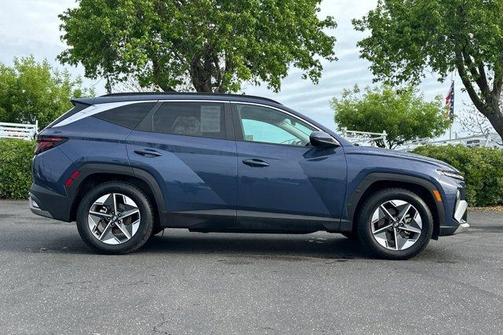 Atlantic Blue 2025 Hyundai TUCSON SEL