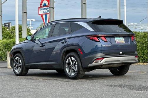 Atlantic Blue 2025 Hyundai TUCSON SEL