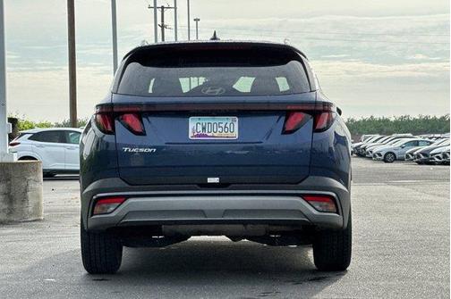 Atlantic Blue 2025 Hyundai TUCSON SEL