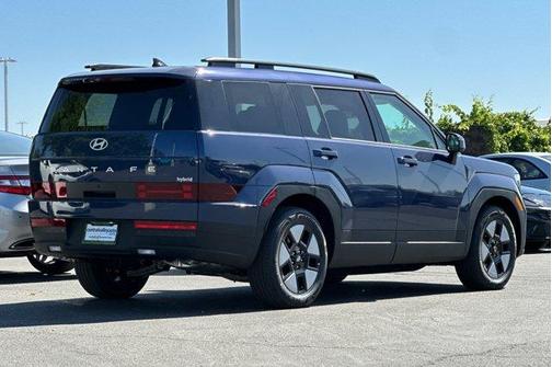 Atlantic Blue 2026 Hyundai SANTA FE HEV SEL