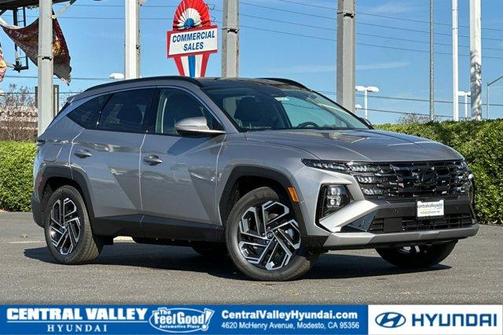 Shimmering Silver 2026 Hyundai TUCSON Plug-In Hybrid Limited