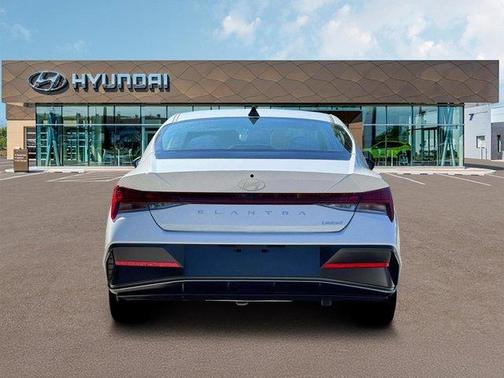 White 2026 Hyundai ELANTRA Limited