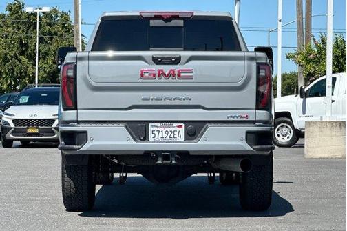 Gray 2025 GMC Sierra 2500 AT4