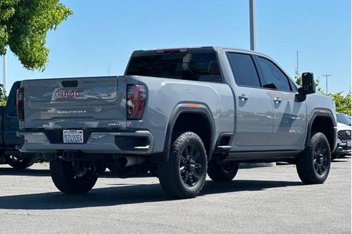 Gray 2025 GMC Sierra 2500 AT4