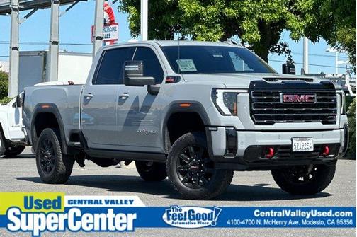 Gray 2025 GMC Sierra 2500 AT4
