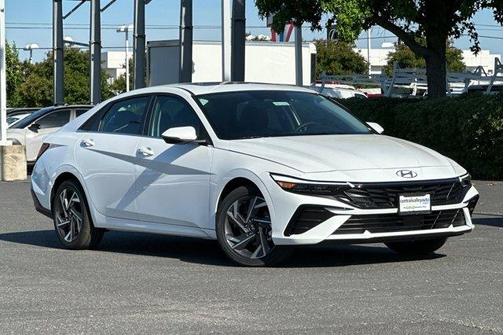 White 2026 Hyundai ELANTRA Limited