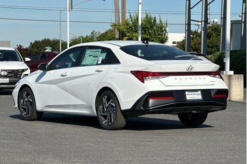 White 2026 Hyundai ELANTRA Limited