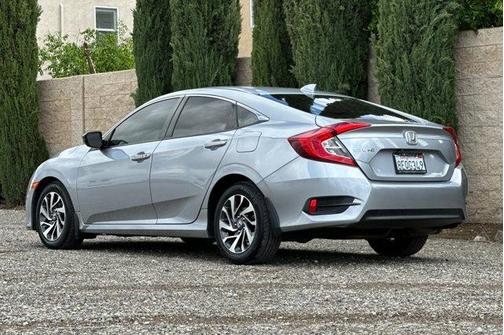 Silver 2018 Honda Civic EX