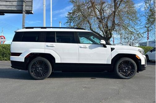 White 2026 Hyundai SANTA FE HEV Calligraphy