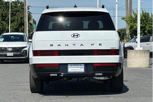 White 2026 Hyundai SANTA FE HEV Calligraphy