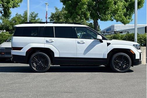 White 2026 Hyundai SANTA FE HEV Calligraphy
