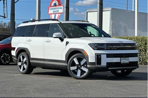White 2026 Hyundai SANTA FE HEV Limited