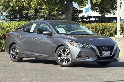 Gun Metallic 2022 Nissan Sentra SV