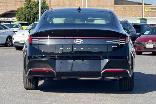Black 2026 Hyundai SONATA Hybrid Limited