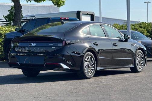 Black 2026 Hyundai SONATA Hybrid Limited