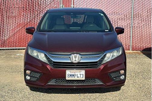 Red 2019 Honda Odyssey EX-L