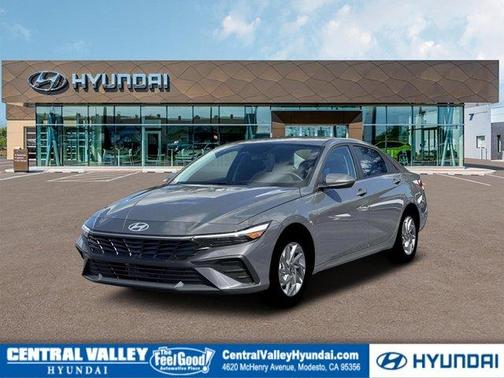 Gray 2026 Hyundai ELANTRA HEV Blue