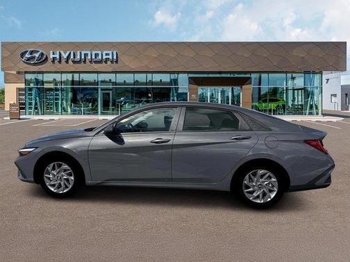 Gray 2026 Hyundai ELANTRA HEV Blue