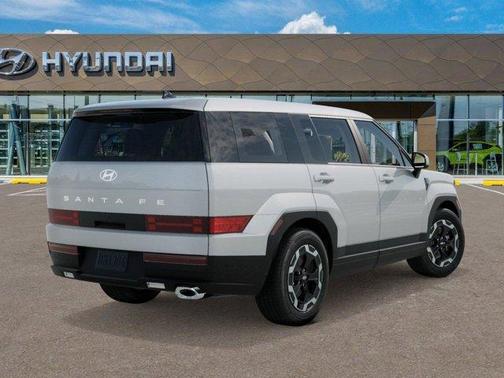 White 2026 Hyundai SANTA FE SE