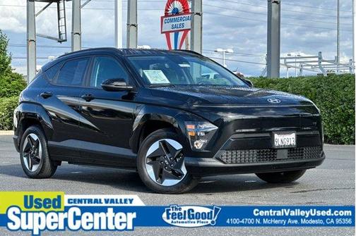 Abyss Black Pearl 2024 Hyundai KONA EV SEL