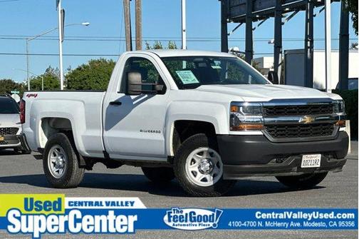 Summit White 2018 Chevrolet Silverado 1500 WT