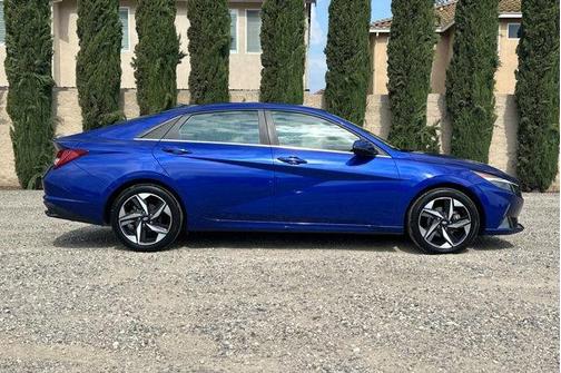 Intense Blue 2023 Hyundai ELANTRA HEV Limited