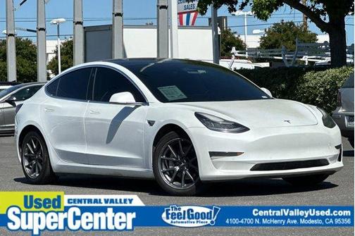 White 2020 Tesla Model 3