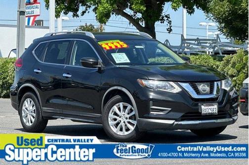 Magnetic Black 2017 Nissan Rogue SV