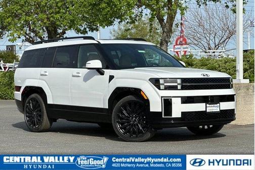 White 2026 Hyundai SANTA FE Calligraphy