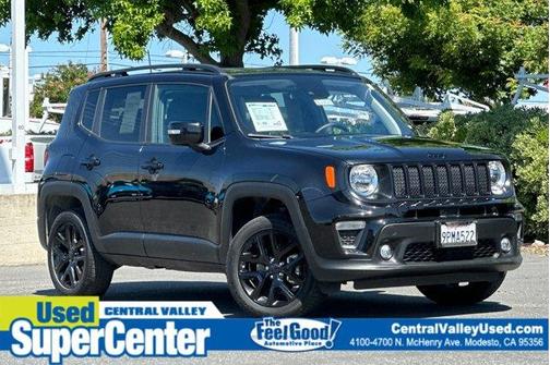 Black Clearcoat 2023 Jeep Renegade Altitude
