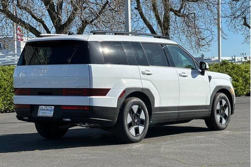 White 2026 Hyundai SANTA FE HEV SEL
