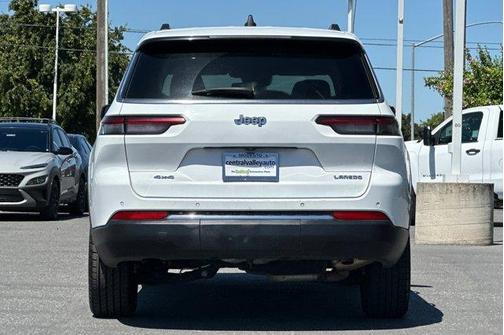Bright White Clearcoat 2023 Jeep Grand Cherokee L Laredo