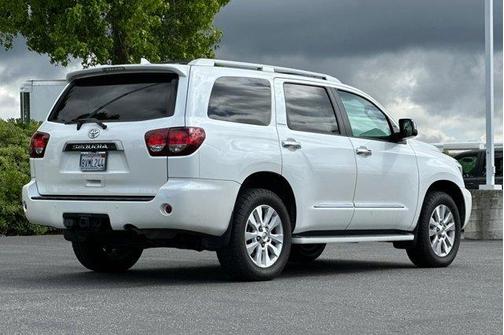 Blizzard Pearl 2021 Toyota Sequoia Platinum