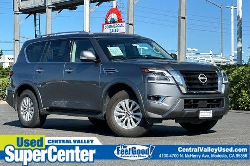Gun Metallic 2024 Nissan Armada SV