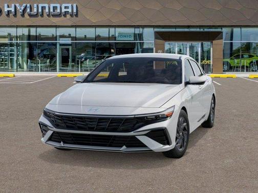 White 2026 Hyundai ELANTRA HEV Blue