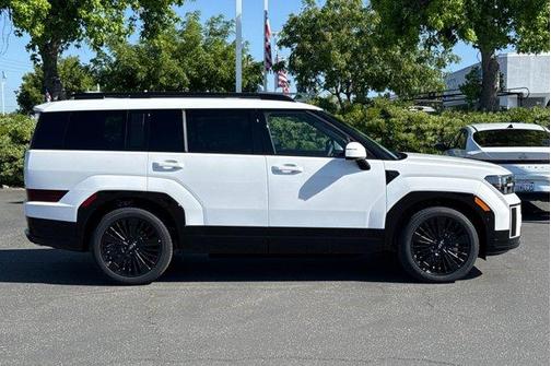 White 2026 Hyundai SANTA FE HEV Calligraphy