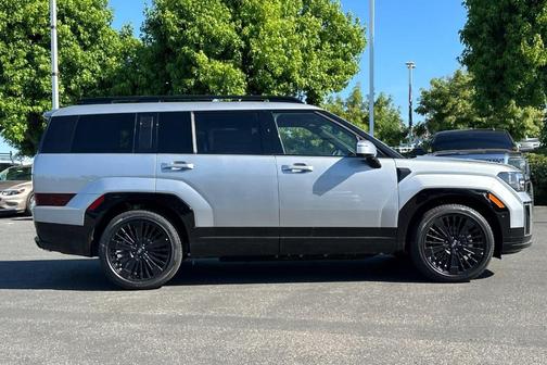 Shimmering Silver 2026 Hyundai SANTA FE HEV Calligraphy