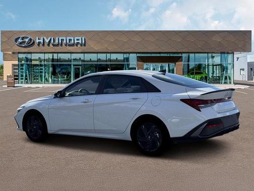 White 2026 Hyundai ELANTRA HEV SEL