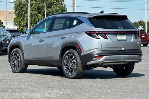 Shimmering Silver 2026 Hyundai TUCSON Hybrid Limited