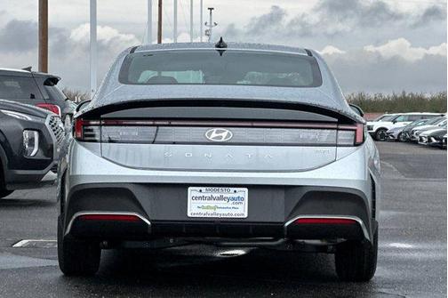 Silver 2026 Hyundai SONATA Hybrid Blue