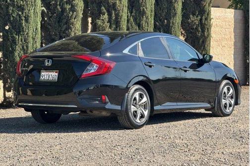 Black 2020 Honda Civic LX