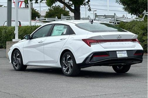 White 2026 Hyundai ELANTRA Limited