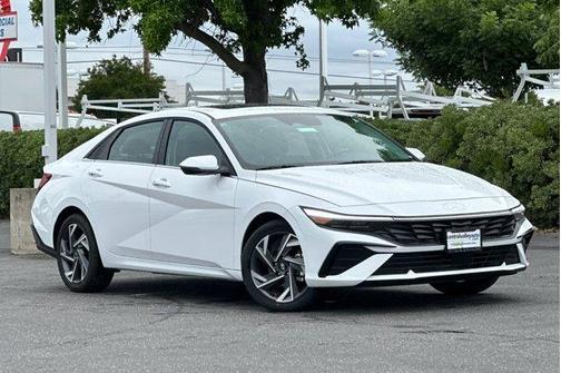 White 2026 Hyundai ELANTRA Limited
