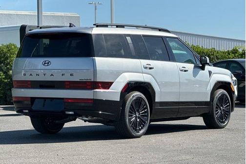Shimmering Silver 2026 Hyundai SANTA FE HEV Calligraphy