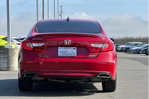 Red 2022 Honda Accord Sport 1.5T